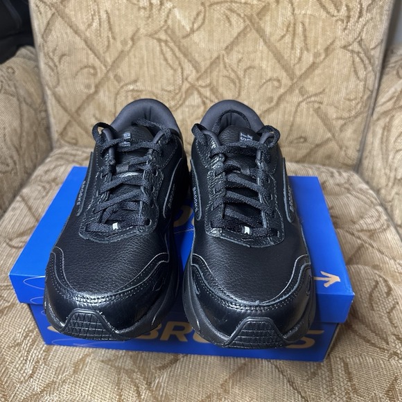 Brooks Womens Ghost Max 2 1204321D072 Black Running Shoes Size 7 D Tried On* - Picture 5 of 9